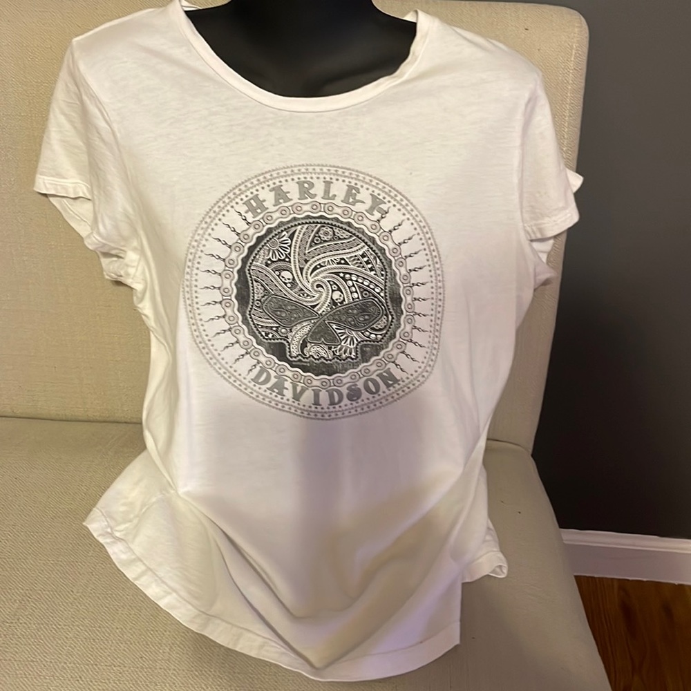 Harley Davidson women’s white T-shirt